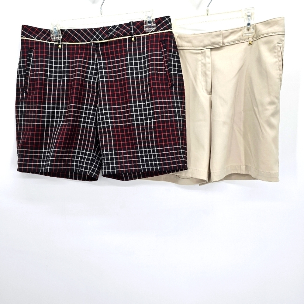 Lady Hagen flat front golf short bundle women's size 10